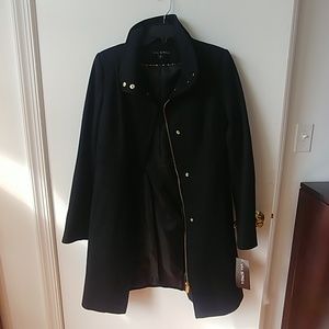 Via Spiga Coat peacoat black size 8